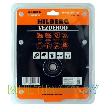 Пильный диск Hilberg Vezdehod HVR184 (reverse) картинка 3